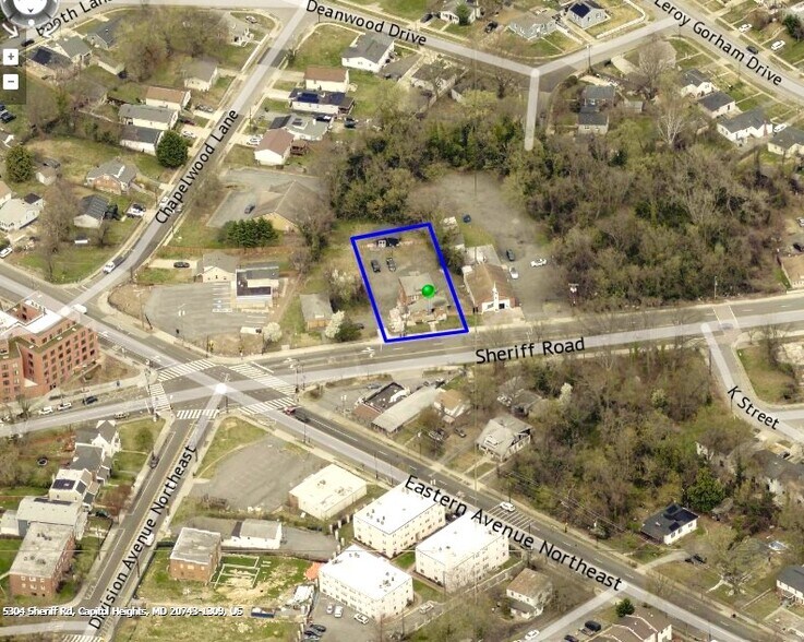 5304 Sheriff Rd, Capitol Heights, MD à vendre - Photo du bâtiment - Image 2 de 6