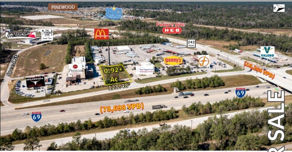 17530 HWY 59, New Caney, TX à vendre - Aérien - Image 3 de 4