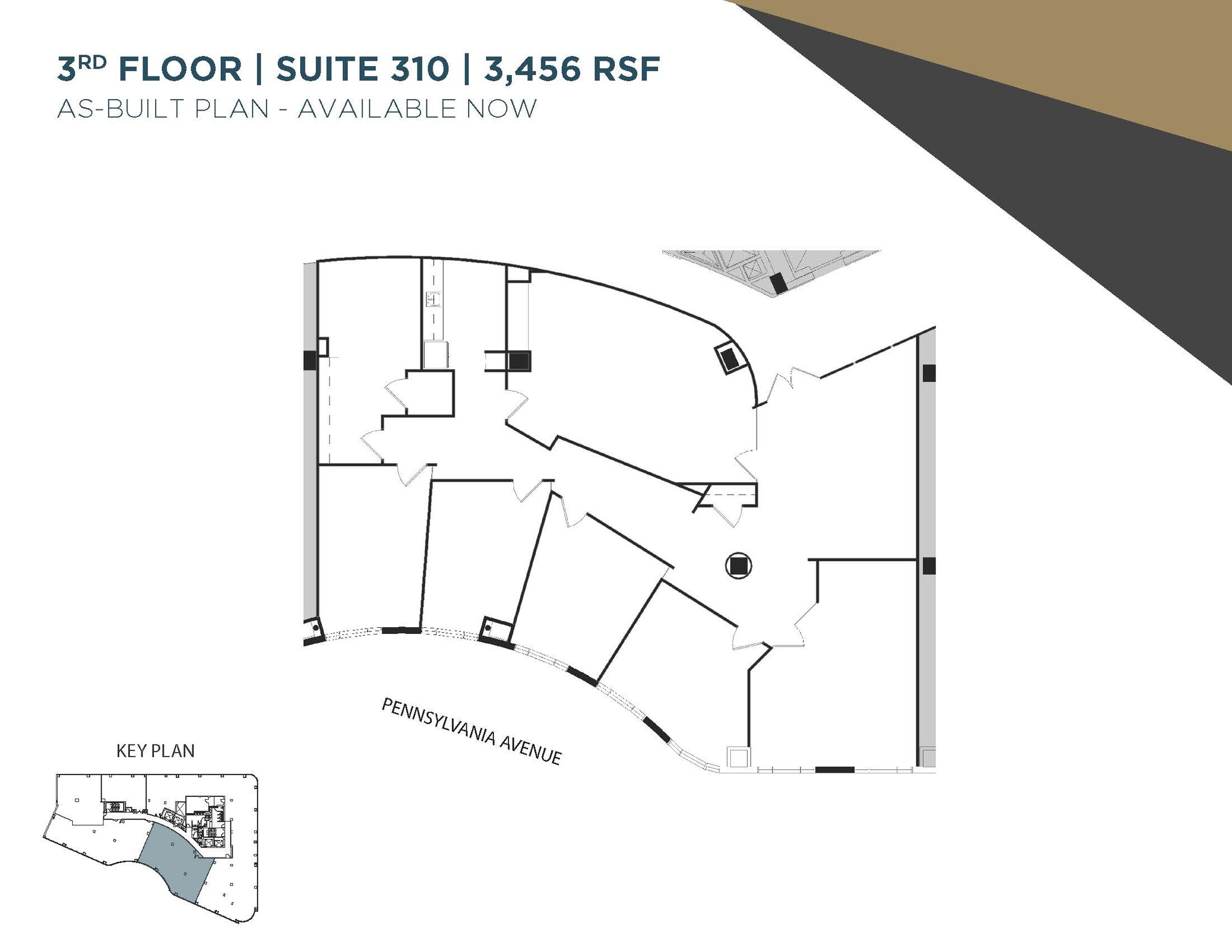 2401 Pennsylvania Ave NW, Washington, DC à louer Plan d  tage- Image 1 de 1