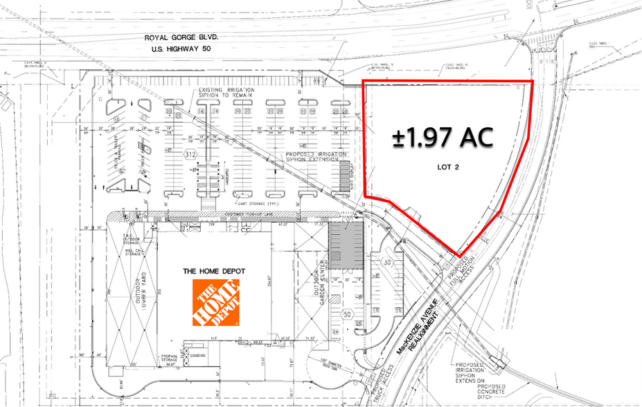 US Hwy 50 & MacKenzie Ave, Canon City, CO for sale - Site Plan - Image 3 of 3
