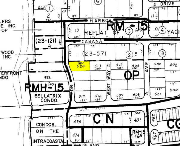 2638 Lake Dr, Riviera Beach, FL à vendre - Plan cadastral - Image 2 de 91