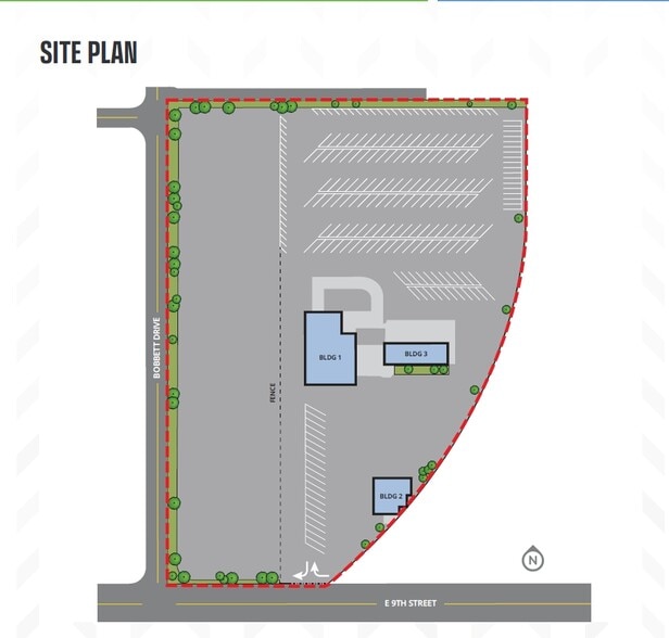 826 E 9th St, San Bernardino, CA for sale - Site Plan - Image 2 of 3