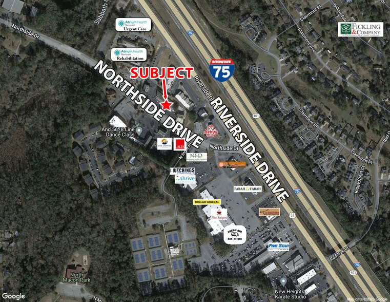 3309-3329 Northside Dr, Macon-Bibb, GA for lease - Building Photo - Image 3 of 6
