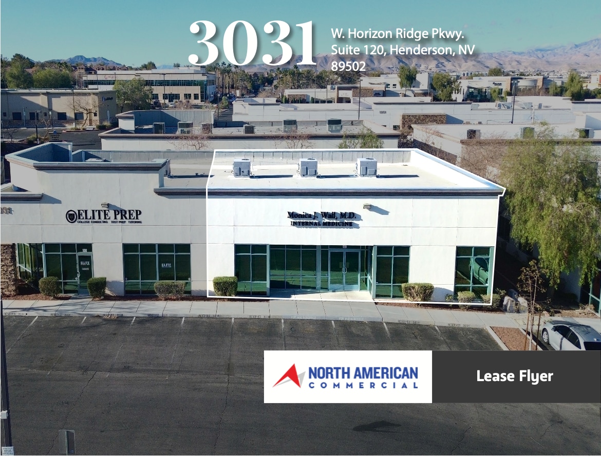 3031 W Horizon Ridge Pky, Henderson, NV for lease Building Photo- Image 1 of 4