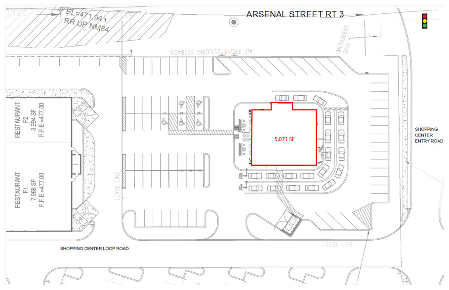 Towne Center at Watertown, Watertown, NY à louer - Plan d  tage - Image 3 de 6