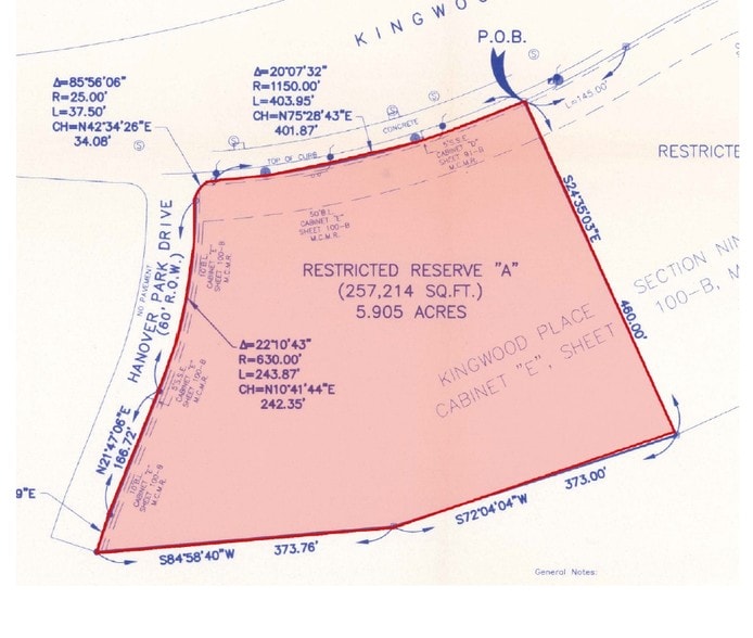 Kingwood Dr, Kingwood, TX à vendre - Plan cadastral - Image 3 de 3
