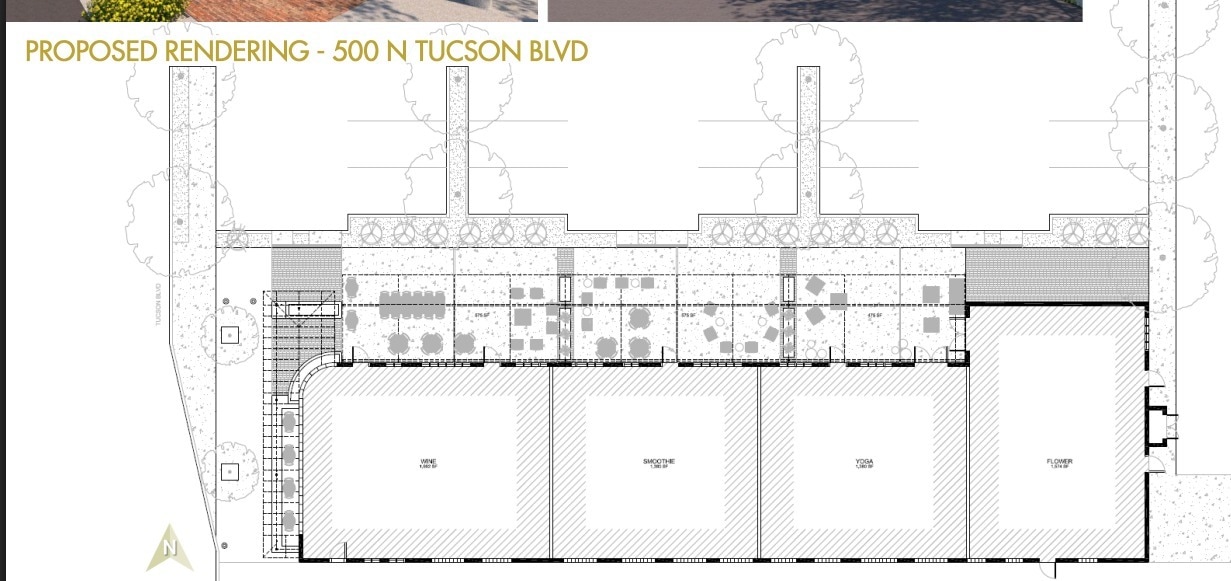 2508-2532 E 6th St, Tucson, AZ à louer Plan d’étage- Image 1 de 2