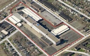 17325 Euclid Ave, Cleveland, OH - AERIAL map view