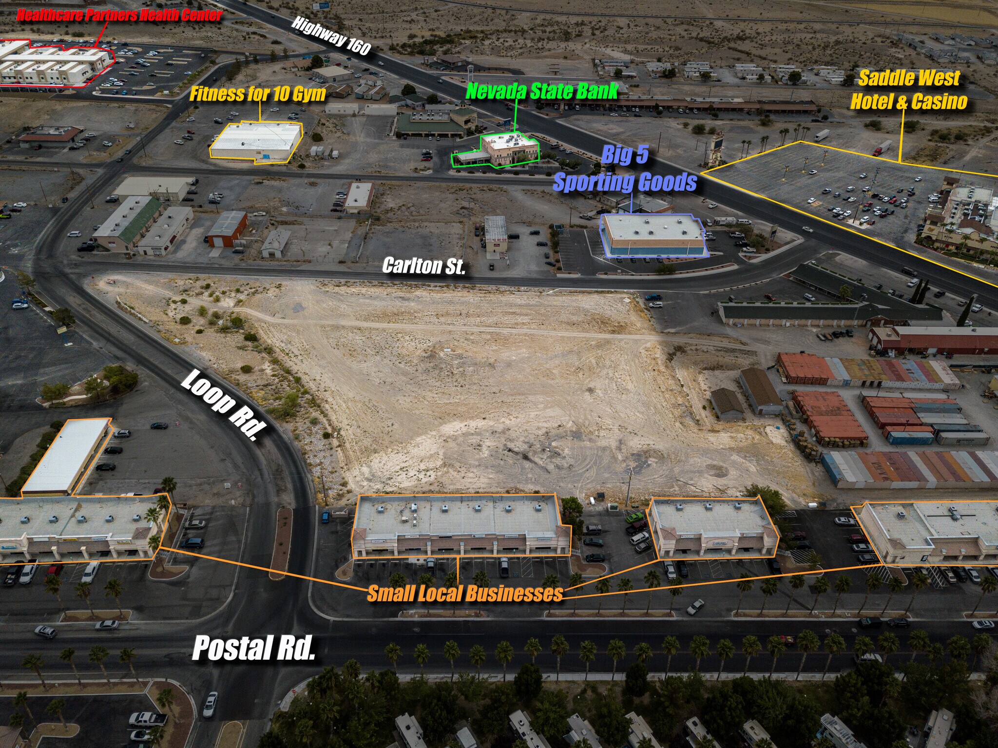 1180 Loop Rd, Pahrump, NV à vendre Photo principale- Image 1 de 1