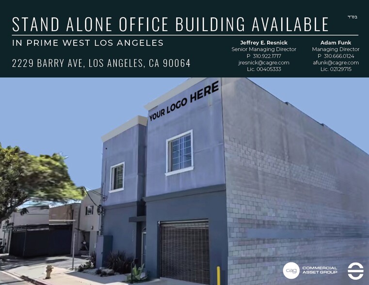 2229 Barry Ave, Los Angeles, CA for lease - Building Photo - Image 1 of 2