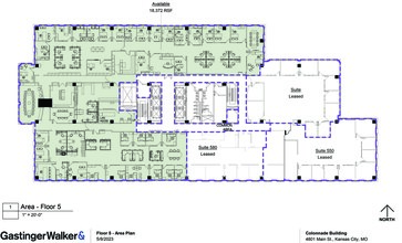 4801 Main St, Kansas City, MO à louer Plan d  tage- Image 1 de 1