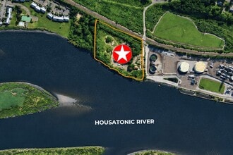 990 Naugatuck Ave, Milford, CT - Aerial map view