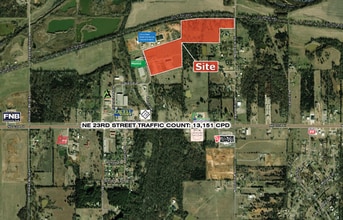 2900 Plant Dr, Choctaw, OK - AERIAL  map view