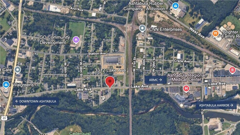 3312 Lake Ave, Ashtabula, OH à vendre - Aérien - Image 3 de 41