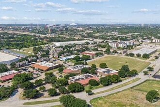 801-815 Greenview Dr, Grand Prairie, TX - Aérien Vue de la carte - Image1