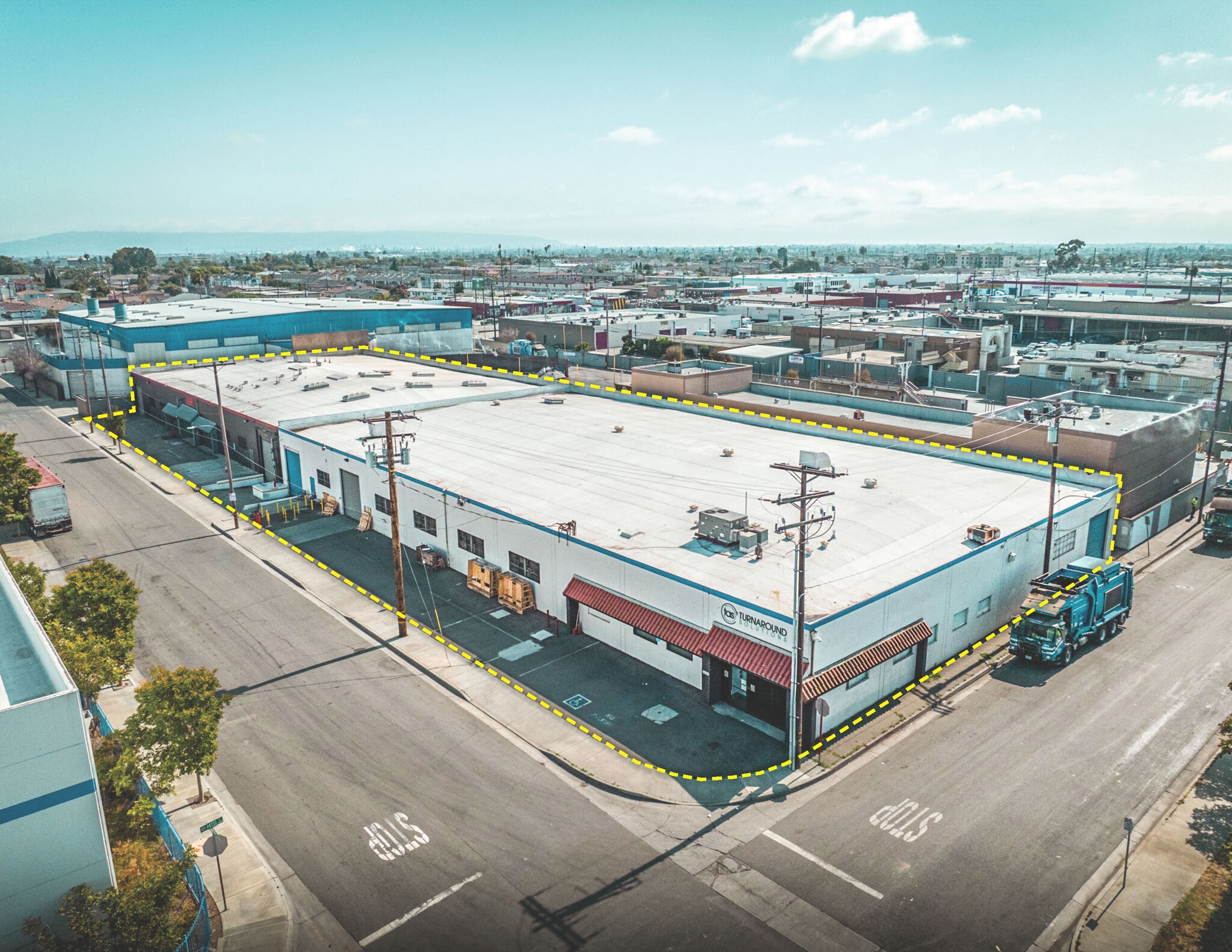 14103-14109 Brighton Ave, Gardena, CA for sale Aerial- Image 1 of 16