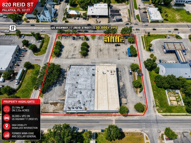 820 Reid St, Palatka, FL à louer - Photo du bâtiment - Image 1 de 7