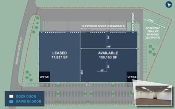 1365-1395 Brewster Creek Blvd, Bartlett, IL à louer Plan de site- Image 1 de 1