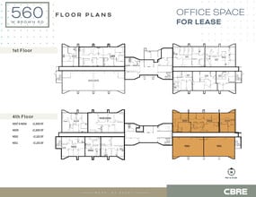 560 W Brown Rd, Mesa, AZ à louer Plan d’étage- Image 1 de 1
