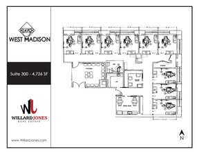 105 W Madison St, Chicago, IL à louer Plan d  tage- Image 1 de 1