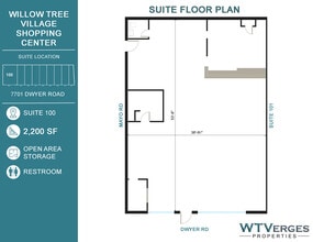 7701 Dwyer Blvd, New Orleans, LA for lease Floor Plan- Image 1 of 1