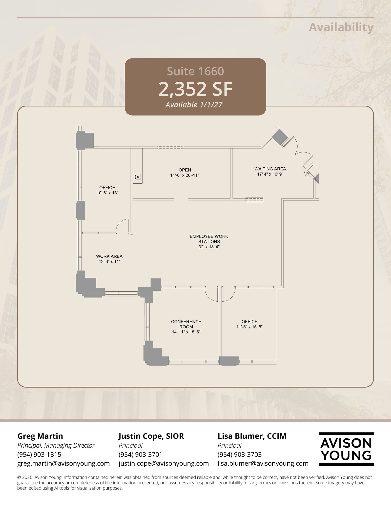 200 E Las Olas Blvd, Fort Lauderdale, FL for lease Floor Plan- Image 1 of 1
