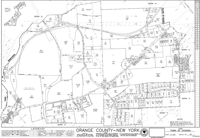 2594 Ny-17M, Goshen, NY à vendre - Plan cadastral - Image 2 de 2