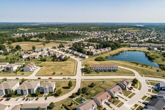1591-1608 Ponds Edge Ct, North Liberty, IA - Aerial  map view - Image1