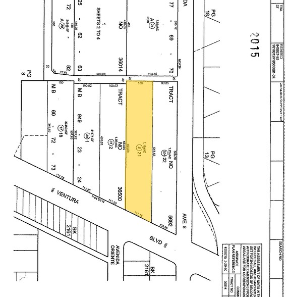 18321 Ventura Blvd, Tarzana, CA à louer - Plan cadastral - Image 2 de 22