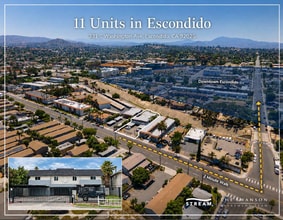 331 E Washington Ave, Escondido, CA - Aérien Vue de la carte