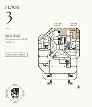 401 W A St, San Diego, CA à louer Plan d’étage- Image 1 de 1