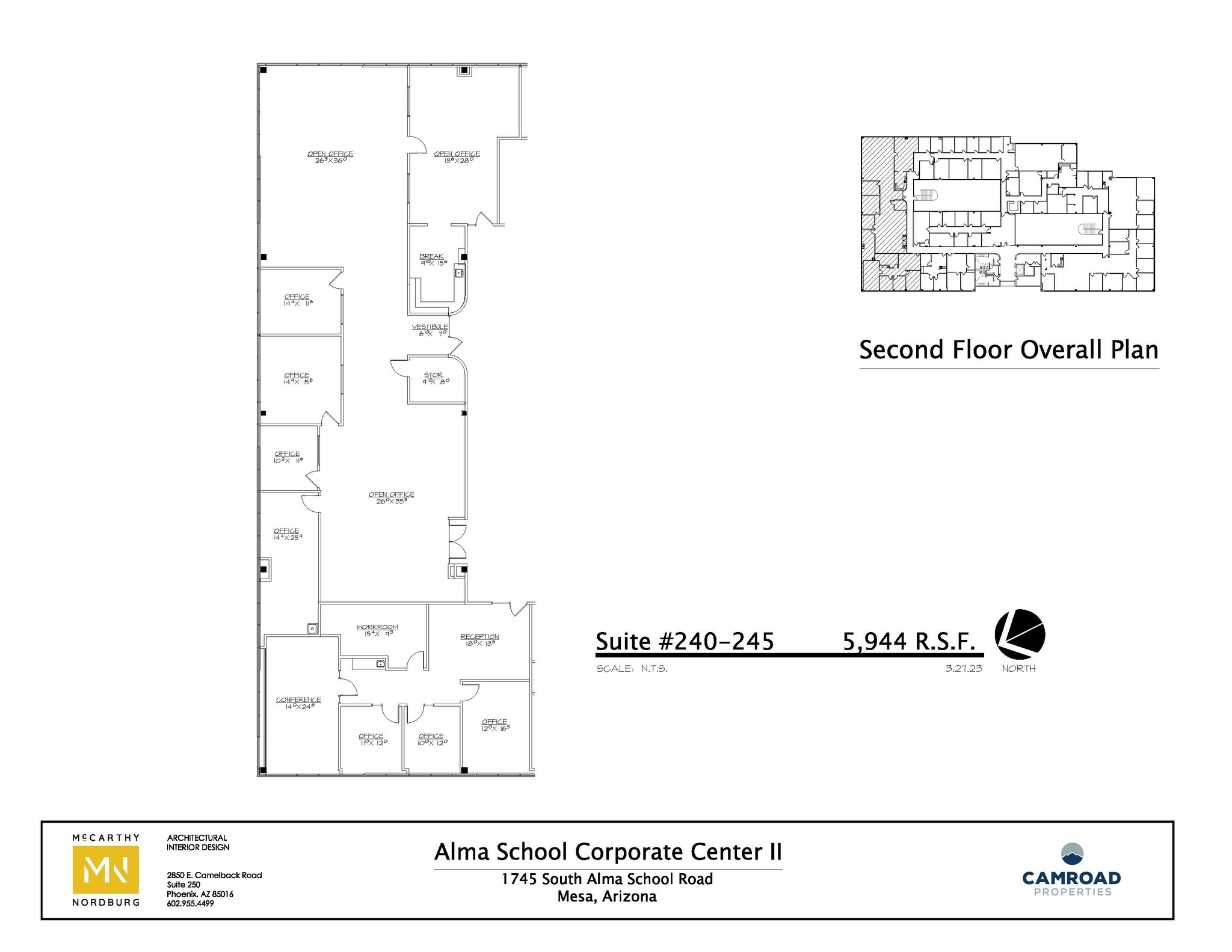 1811 S Alma School Rd, Mesa, AZ for lease Floor Plan- Image 1 of 1