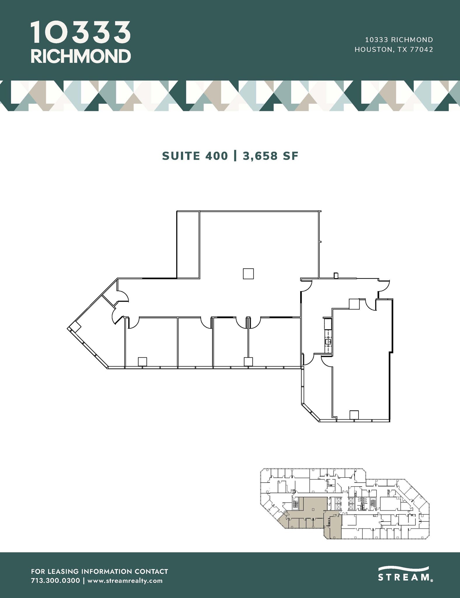 10333 Richmond Ave, Houston, TX for lease Floor Plan- Image 1 of 1
