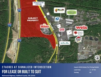 More details for Richmond Highway, Stafford, VA - Land for Lease