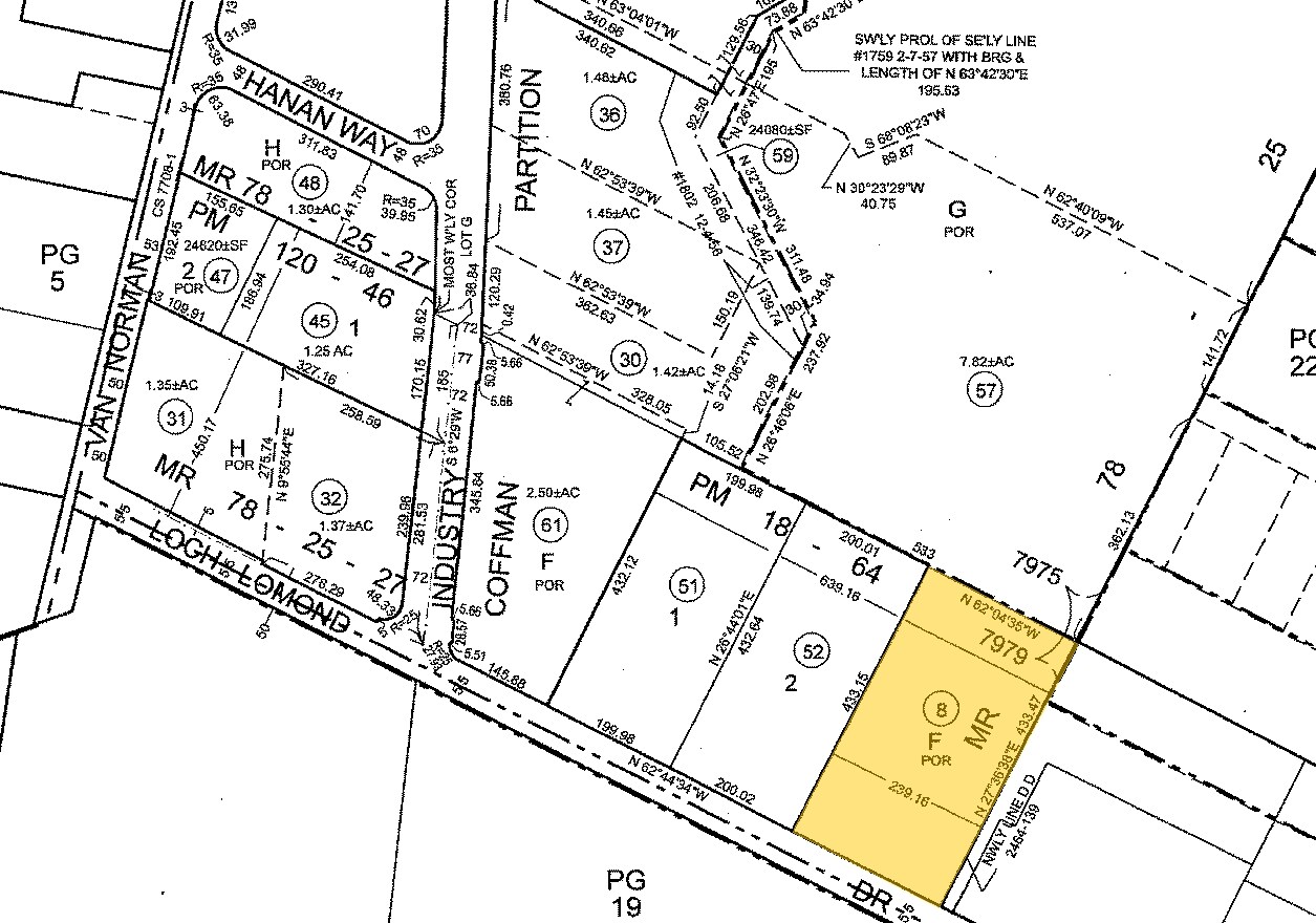 8455 Loch Lomond Dr, Pico Rivera, CA à louer Plan cadastral- Image 1 de 2