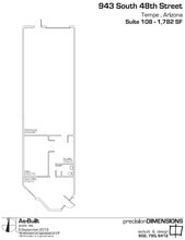 939 S 48th St, Tempe, AZ for lease Floor Plan- Image 1 of 1