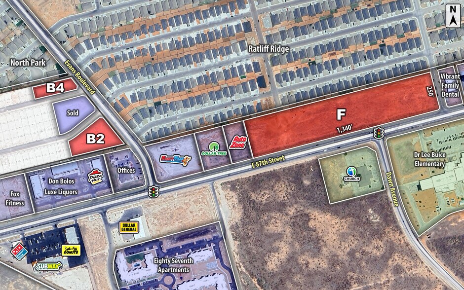 87th Street & Evans Blvd, Odessa, TX for sale - Building Photo - Image 2 of 3