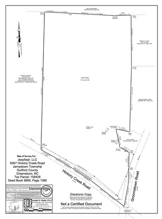 Plus de détails pour 6067 Hickory Creek rd, Greensboro, NC - Terrain à vendre
