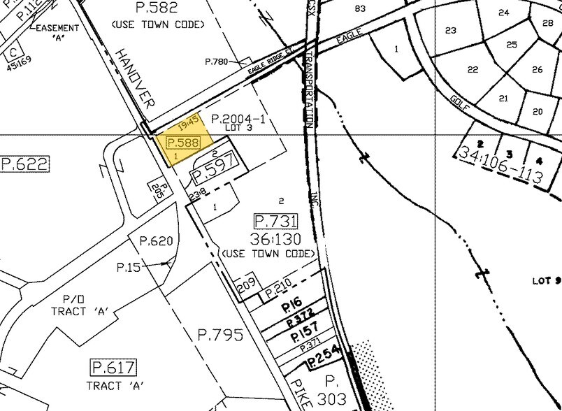 2305 Hanover Pike, Hampstead, MD à louer - Plan cadastral - Image 2 de 3