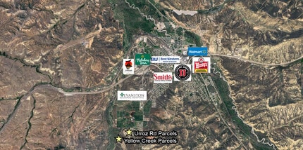 3827 Yellow Creek Rd, Evanston, WY - AERIAL map view - Image1