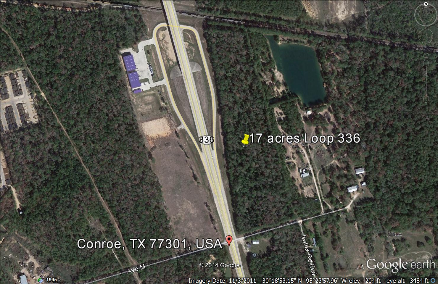 E Loop 336 and Butler, Conroe, TX à vendre Photo du bâtiment- Image 1 de 2