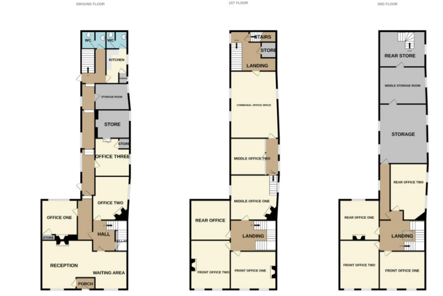 29 Church St, Kidderminster for sale - Floor Plan - Image 3 of 3