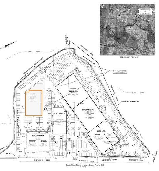1 S Main St, Toms River, NJ à vendre - Plan de site - Image 3 de 3
