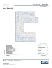 9401 Wilshire Blvd, Beverly Hills, CA for lease Floor Plan- Image 1 of 1