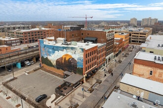 126 W Columbia St, Fort Wayne, IN - AÉRIEN Vue de la carte