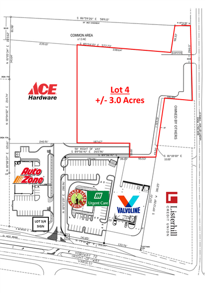 22175 US-72, Athens, AL à vendre - Photo du bâtiment - Image 2 de 4