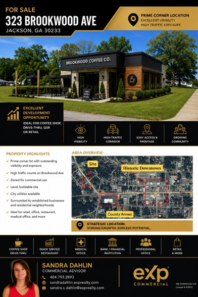 323 Brookwood Ave, Jackson, GA à vendre - Autre - Image 2 de 19