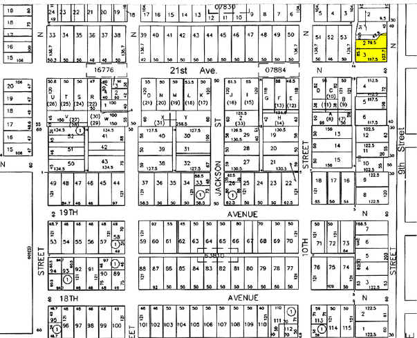 2100 Dr. Martin Luther King Jr St N, Saint Petersburg, FL for lease - Plat Map - Image 2 of 7