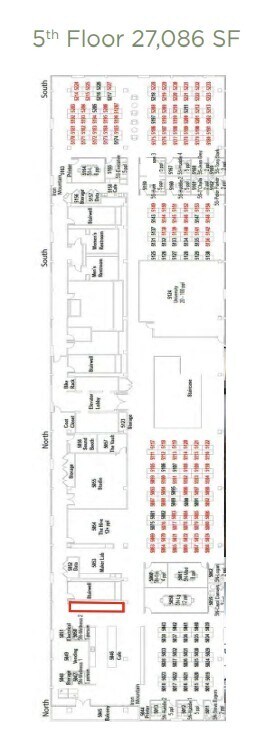 250 S High St, Columbus, OH à louer Plan d’étage- Image 1 de 1