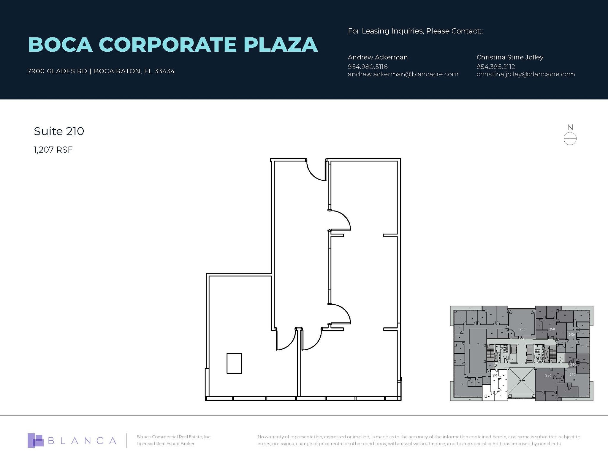 7900 Glades Rd, Boca Raton, FL for lease Floor Plan- Image 1 of 1